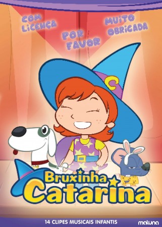Bruxinha Catarina, personagem que está conquistando a criançada, lança seu primeiro DVD