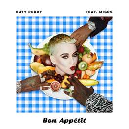 Katy Perry lança mais um hit do novo álbum. Ouça e baixe agora a faixa “Bom Appetit”