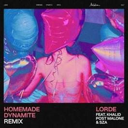 Lorde divulga remix com KhalId, SZA e Post Malone de “Homemade Dynamite”. Ouça agora!