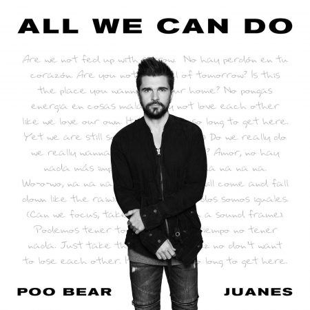 Em parceria com Juanes, Poo Bear lança o single “All We Can Do”. Ouça agora!