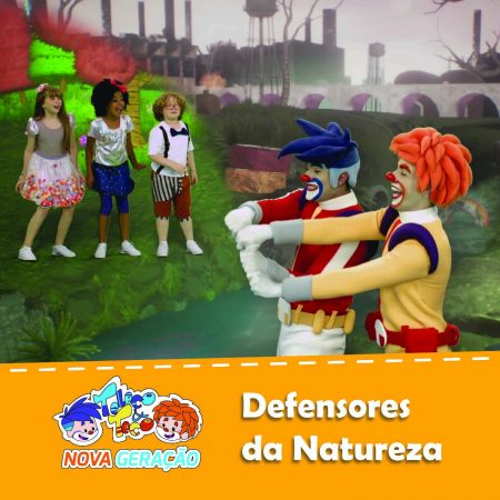 A dupla de palhaços Teleco & Teco Nova Geração lança o vídeo de “Defensores da Natureza”, em seu canal oficial, na Vevo