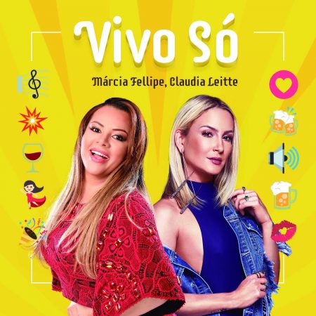 A fenomenal Márcia Fellipe acaba de lançar o single e o lyric video de “Vivo Só”, com a participação de Claudia Leitte, além de medley com duas faixas