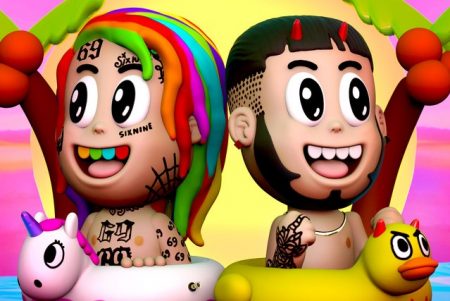 O rapper 6ix9ine lança a faixa e o videoclipe de “BEBE”