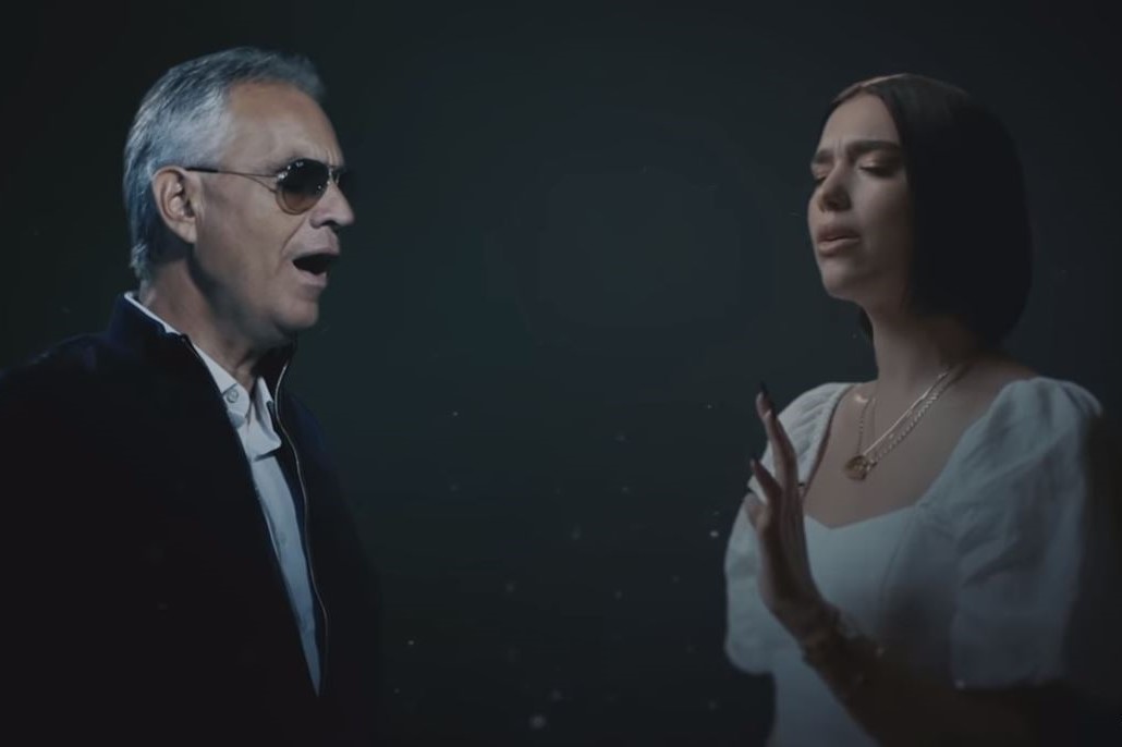 Dua Lipa e Andrea Bocelli fazem um dueto na canção “If Only”