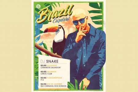 DJ Snake anuncia turnê no carnaval brasileiro