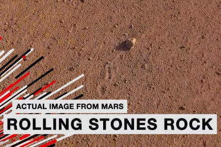 NASA NOMEIA ROCHA ENCONTRADA EM MARTE EM HOMENAGEM AOS ROLLING STONES