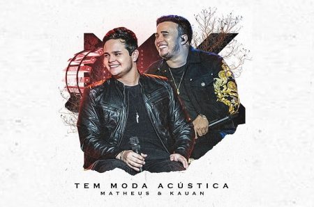 CHEGA A TODOS OS APLICATIVOS DE MÚSICA O EP “TEM MODA ACÚSTICA”, DA DUPLA MATHEUS & KAUAN