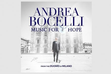 ANDREA BOCELLI REALIZA APRESENTAÇÃO EM MILÃO PARA CERCA DE QUATRO MILHÕES DE ESPECTADORES. JÁ ESTÁ DISPONÍVEL O EP “MUSIC FOR HOPE: FROM THE DUOMO DI MILANO”