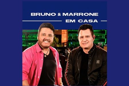 OS SERTANEJOS BRUNO & MARRONE APRESENTAM O ÁLBUM “BRUNO & MARRONE EM CASA”, COM SEUS MAIORES SUCESSOS