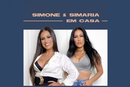 A DUPLA SIMONE & SIMARIA DISPONIBILIZA O ÁLBUM DIGITAL “SIMONE & SIMARIA EM CASA”, COM SEUS MAIORES SUCESSOS