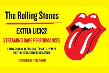 THE ROLLING STONES LANÇA “EXTRA LICKS”, UMA SÉRIE DE PERFORMANCES ESPECIAIS COM STREAMING EM TODO O MUNDO, EXCLUSICAMENTE PELO YOUTUBE