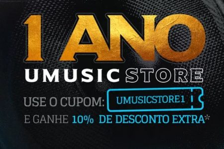 A UMUSICSTORE COMPLETA SEU PRIMEIRO ANIVERSÁRIO E SEGUE OFERTANDO PARA OS FÃS O QUE TEM DE MELHOR EM PRODUTOS DE SEUS ARTISTAS FAVORITOS