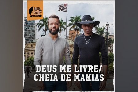 A DUPLA LUCAS REIS E THÁCIO REVISTA OS SUCESSOS “DEUS ME LIVRE/CHEIA DE MANIAS”, DO RAÇA NEGRA. ASSISTA TAMBÉM AO VIDEOCLIPE