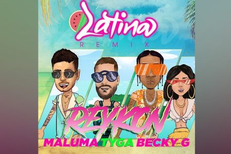 O CANTOR COLOMBIANO REYKON CONTA COM A PARTICIPAÇÃO DE TYGA, BECKY G E MALUMA NA VERSÃO REMIX DE “LATINA”