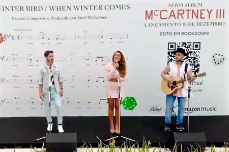 BANDA MELIM INTERPRETA A CANÇÃO “WINTER BIRD/WHEN WINTER COMES” EM COMEMORAÇÃO AO LANÇAMENTO DO NOVO ÁLBUM DE PAUL MCCARTNEY