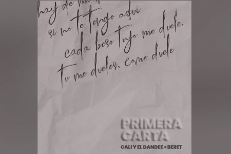 CALI Y EL DANDEE APRESENTAM SEU NOVO SINGLE, “PRIMERA CARTA”, EM TODOS OS APLICATIVOS DE MÚSICA