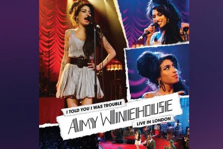 O ÁLBUM “I TOLD YOU I WAS TROUBLE: LIVE IN LONDON”, DE AMY WINEHOUSE, CHEGA EM VERSÃO DIGITAL NAS PLATAFORMAS