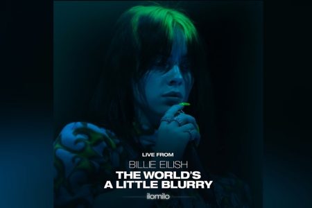 BILLIE EILISH DISPONIBILIZA A VERSÃO AO VIVO DE “ILOMILO”, GRAVADA PARA A TRILHA SONORA DO DOCUMENTÁRIO “BILLIE EILISH: THE WORLD’S A LITTLE BLURRY”