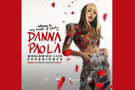 DANNA PAOLA SE APRESENTA EM LIVE GLOBAL NESTE FIM DE SEMANA, EM CELEBRAÇÃO DE SUA “BREAK UP PARTY”