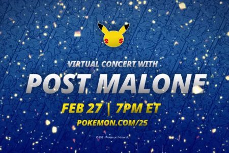 NAS CELEBRAÇÕES DE SEU 25º ANIVERSÁRIO, POKÉMON ANUNCIA SHOW VIRTUAL COM POST MALONE