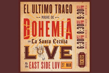 LA SANTA CECILIA CONVIDA PARA UMA NOITE DE BOÊMIA COM SUA LIVE, “EL ÚLTIMO TRAGO”, NESTE SÁBADO