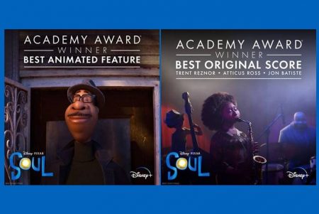 O FILME “SOUL” GANHA NO OSCAR® OS PRÊMIOS DE “MELHOR ANIMAÇÃO” E “TRILHA SONORA”