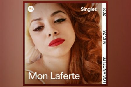 MON LAFERTE DISPONIBILIZA SUA PERFORMANCE NO SPOTIFY SINGLES