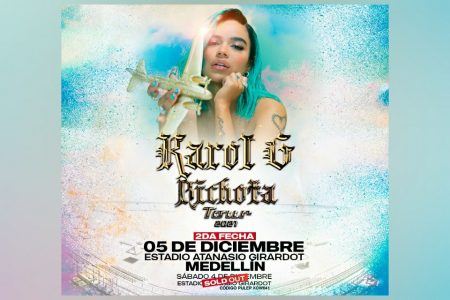 KAROL G VOLTA À CIDADE DE MEDELIM PARA O GRANDE ENCERRAMENTO DA “BICHOTA TOUR”, NO ESTÁDIO ATANASIO GIRARDOT