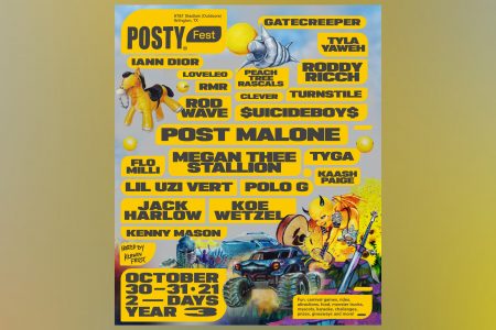 POST MALONE É O DESTAQUE DO FESTIVAL POSTY FEST 2021, QUE TAMBÉM TEM AS PARTICIPAÇÕES CONFIRMADAS DE MEGAN THEE STALLION, LIL UZI VERT, RODDY RICCH, JACK HARLOW, ROD WAVE, POLO G, $UICIDEBOY$ E OUTROS