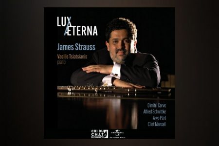 JAMES STRAUSS FAZ O LANÇAMENTO DE SEU TÃO AGUARDADO ÁLBUM, “LUX AETERNA”