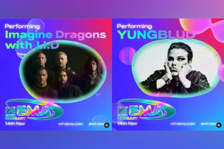 IMAGINE DRAGONS E J.I.D REALIZAM A PERFORMANCE DE SEU NOVO SINGLE, “ENEMY”, NA CERIMÔNIA DE PREMIAÇÃO DO MTV EMA 2021