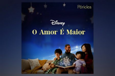 PÉRICLES INTERPRETA A CANÇÃO DE NATAL DA DISNEY EM “O AMOR É MAIOR”