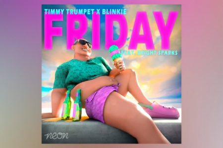 TIMMY TRUMPET CONTA COM AS PARTICIPAÇÕES DO PRODUTOR LONDRINO BLINKIE E BRIGHT SPARKS NO LANÇAMENTO DE SEU NOVO SINGLE, “FRIDAY”