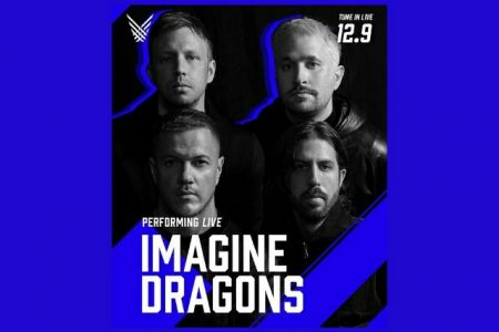 IMAGINE DRAGONS SE APRESENTA AO VIVO NO THE GAME AWARDS, NO DIA 9 DE DEZEMBRO