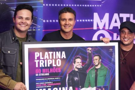 MATHEUS & KAUAN RECEBEM AMIGOS, FÃS E INFLUENCIADORES EM EVENTO QUE PROMOVE O NOVO PROJETO DA DUPLA, “SE MELHORAR ESTRAGA”