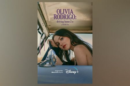 A ESTRELA GLOBAL OLIVIA RODRIGO ESTREIA O FILME “OLIVIA RODRIGO: driving home 2 u (a SOUR film)” NA DISNEY+