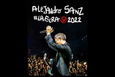 ALEJANDRO SANZ TRIUNFA COM A TURNÊ #LAGIRA 2022 NA COLÔMBIA, AMÉRICA CENTRAL, PORTO RICO E SANTO DOMINGO