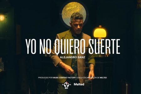 ASSISTA AO VIDEOCLIPE DE “YO NO QUIERO SUERTE”, NOVA MÚSICA DE ALEJANDRO SANZ