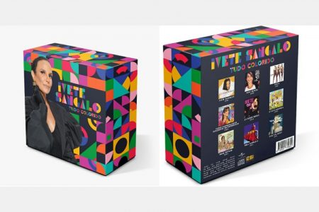 CHEGA À UMUSIC STORE O BOX DE NOVE CDS DE ESTÚDIO DE IVETE SANGALO