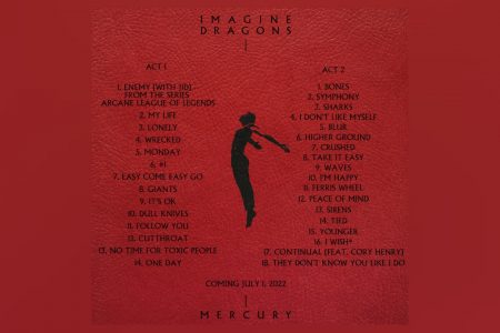 IMAGINE DRAGONS DISPONIBILIZA A TRACKLIST DO ÁLBUM “MERCURY – ACTS 1 & 2”