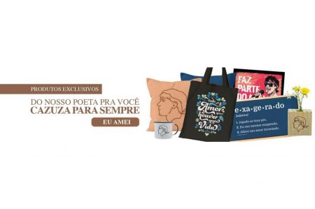 UMUSIC STORE LANÇA PRODUTOS EXCLUSIVOS EM HOMENAGEM A CAZUZA