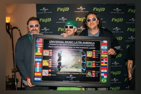 UNIVERSAL MUSIC LATINO DÁ O ‘START’ NA SEMANA DO GRAMMY® LATINO EM LAS VEGAS, COM UM SHOW INESQUECÍVEL DE FEID