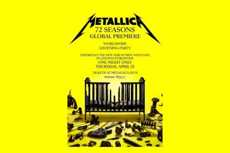 METALLICA: INGRESSOS PARA ‘72 SEASONS GLOBAL PREMIERE’ À VENDA