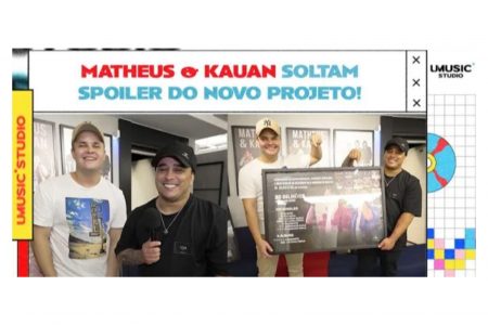 MATHEUS E KAUAN GANHAM FESTA PARA COMEMORAR 20 BILHÕES DE STREAMS NA CARREIRA