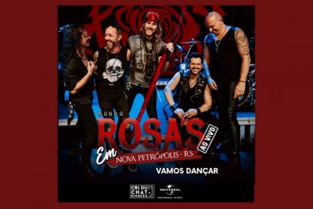 A BANDA ROSA’S LANÇA O SINGLE “VAMOS DANÇAR” EM TODOS OS APLICATIVOS DE MÚSICA