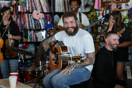 POST MALONE DISPONIBILIZA SUA PERFORMANCE NO TINY DESK