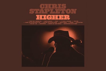 CHRIS STAPLETON APRESENTA O TERCEIRO SINGLE DE SEU NOVO ÁLBUM, “HIGHER”, QUE CHEGA AOS APLICATIVOS NO DIA 10 DE NOVEMBRO