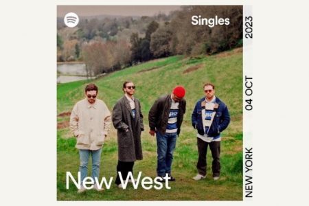 O NEW WEST DISPONIBILIZA UM BUNDLE DE DUAS FAIXAS PARA O SPOTIFY SINGLES, COM “COLD TEA” E O HIT MUNDIAL “CRY FOR YOU”