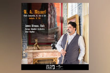 JAMES STRAUSS, ÖMER KAYHAN E UNITED EUROPA CHAMBER ORCHESTRA LANÇAM O ÁLBUM “JAMES STRAUSS PLAYS MOZART”