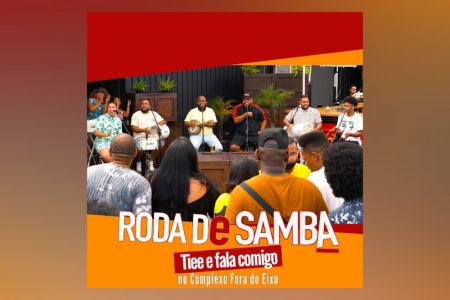 O GRUPO FALA COMIGO CONTA COM A PARTICIPAÇÃO DE TIEE NO ÁLBUM “RODA DE SAMBA FALA COMIGO CONVIDA TIEE (AO VIVO / VOL.2)”